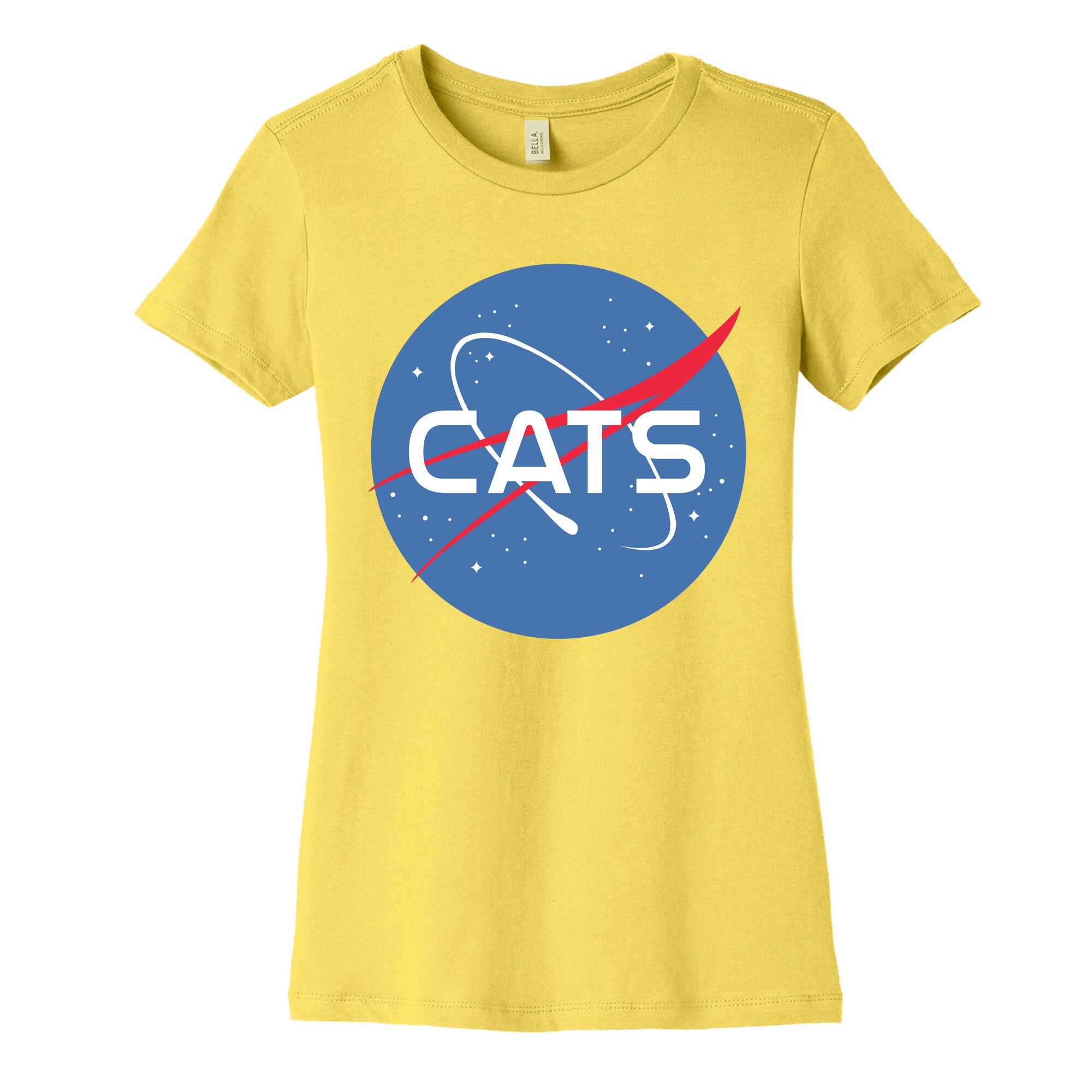 Cats Nasa Parody Women's Cotton Tee